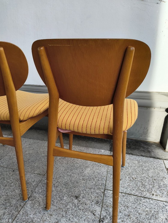 Image 1 of Juego de 4 sillas de comedor suecas