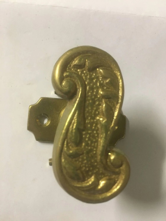 Messing Fenstergriff – Dekorative Objekte, Brass, Vintage (photo 2 of 10)