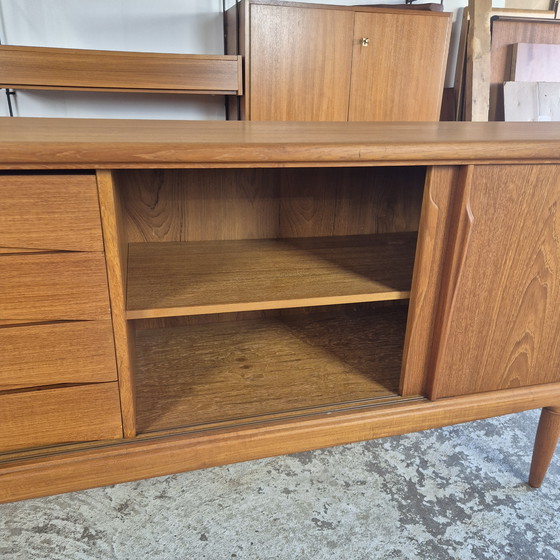 Image 1 of Gunni Omann, Axel Christensen vintage Danish teak sideboard