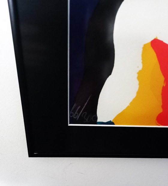 Image 1 of Karel Appel, Kobrafigur (neu gerahmt)