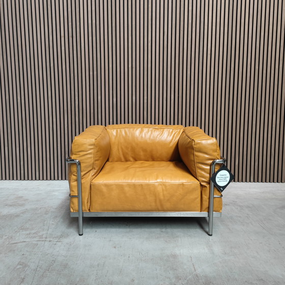 Image 1 of Poltrona Cassina LC3 in pelle cammello naturale