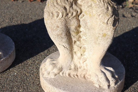 Image 1 of Set da giardino con tavolo e 6 sgabelli, Italia, inizio XX secolo