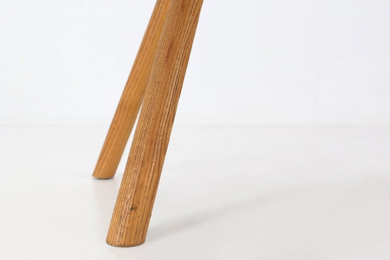 Image 1 of Brutalist Tree Trunk Coffee Table in Solid Oak, Ca. 1950