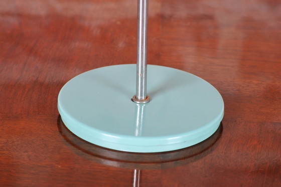 Restored Mid-Century Table Lamp, by J. Hůrka for Napako, Rewired, Czech, 1950s – Metal, Chrome (photo 7 of 9)