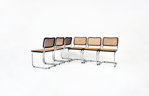Dining Chairs Style B32 by Marcel Breuer, set of 6
