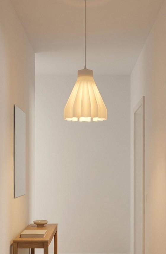 Designer Lampe - Hängelampe - Eco basiertes Material I – LL, Pendelleuchten, Kunststoff, Modern (photo 5 of 17)