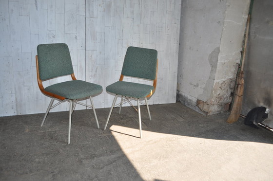 Set of Mid-Century Czechoslovak Chairs from Ton, 1960s – Adjustable recliner chair, Mid Century Modern (photo 5 of 5)