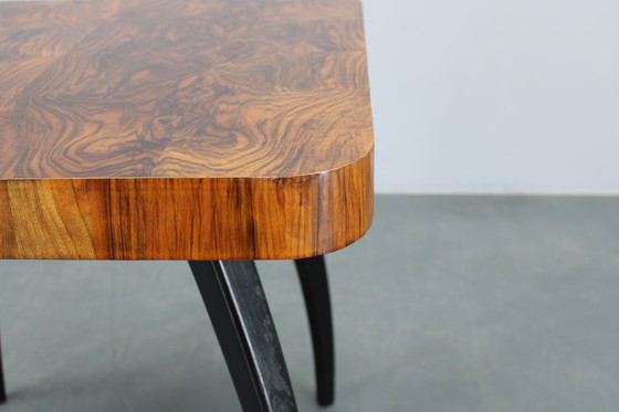 Image 1 of 1940 Jindrich Halabala "Spider" Coffee Table in Walnut Finish, Czechoslovakia