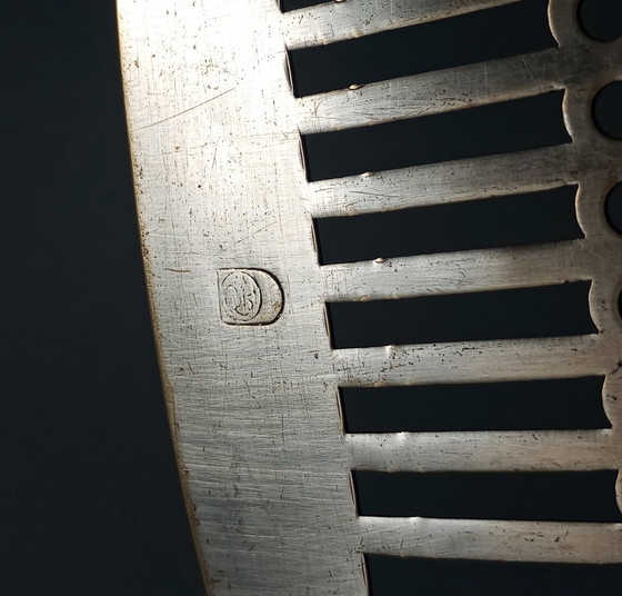 Image 1 of Quist Germany silver-plated art deco serving spoon, 1920s rare