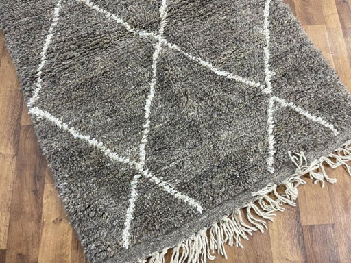 Tapis Beni Ouarain en laine authentique 200cmx150cm