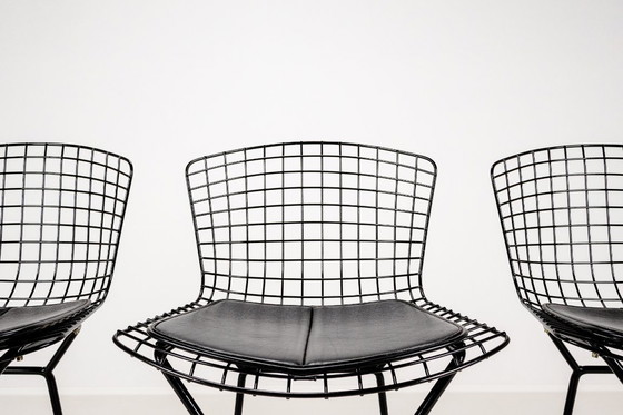 Image 1 of Set di 4 sgabelli da bar di Harry Bertoia per Knoll, 1980