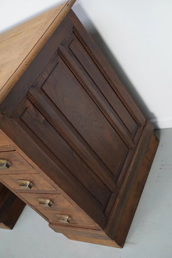 Image 1 of Bancone/scrivania o isola da cucina in rovere francese, anni '50