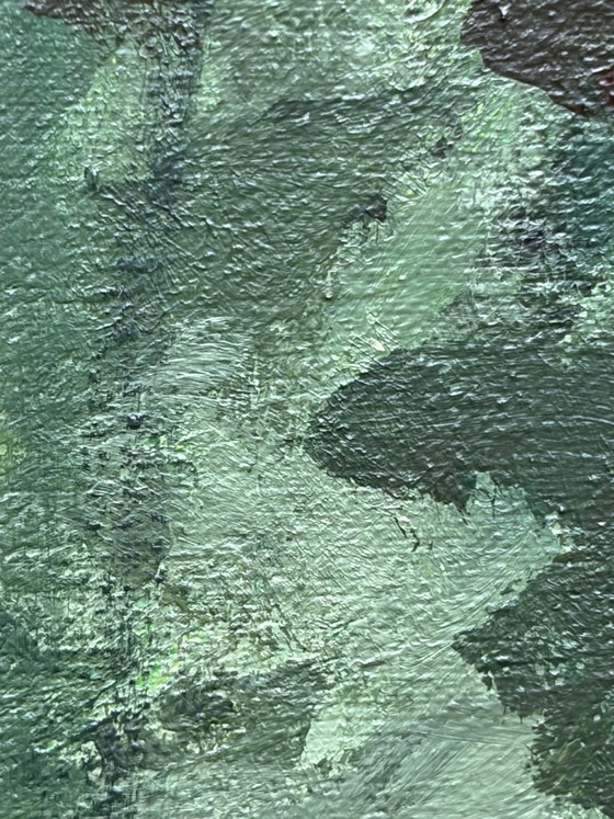 Image 1 of Rotkäppchen | Mysterieus Boslandschap | Grimm-serie | 60x60 cm