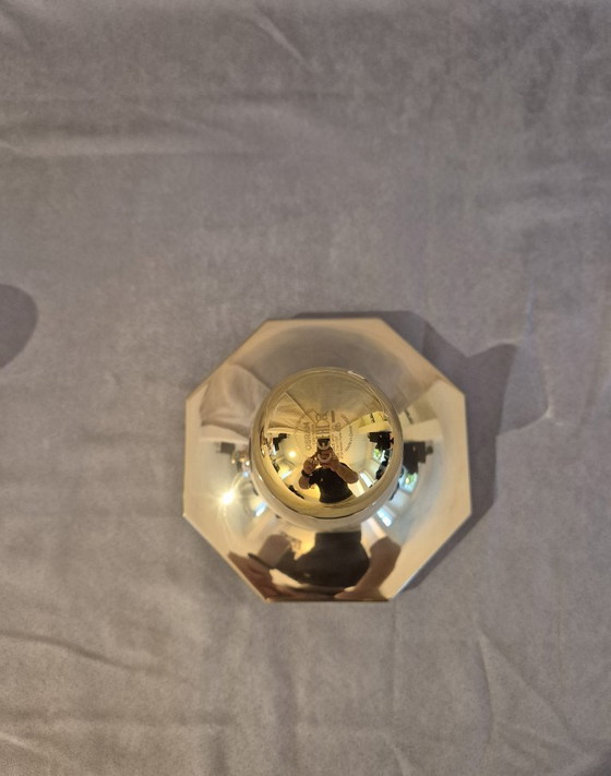 Image 1 of Lot de 2 lampes murales/plafonniers Motoko Ishii 6606/09 style « ère spatiale » pour STAFF Leuchten, Allemagne, années 1970