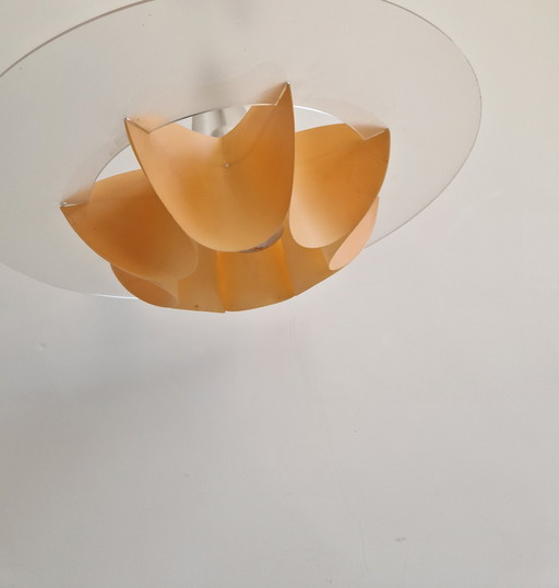 Lámpara colgante vintage Luceplan: diseño atmosférico OVNI de los años 80