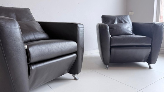 2 poltrone FSM Sesam – Leather, Metal (photo 4 of 9)