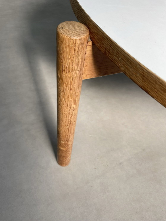 Vintage Round Coffee Table – Wood (photo 8 of 13)