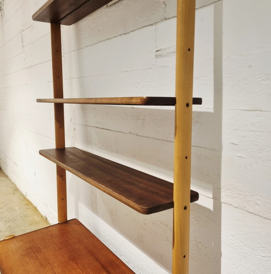 Image 1 of Vintage wall system or bookcase by William Watting for Scanflex, 1950s