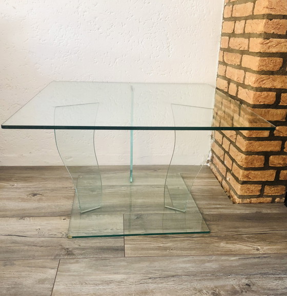 Image 1 of Italiaans Design Glazen Salontafel