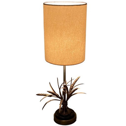 Mid Century Italiaanse Tarweblad Tafellamp, 1960S