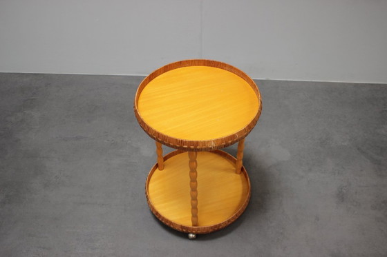 Image 1 of Tavolo su ruote di metà secolo, anni '70, Cecoslovacchia