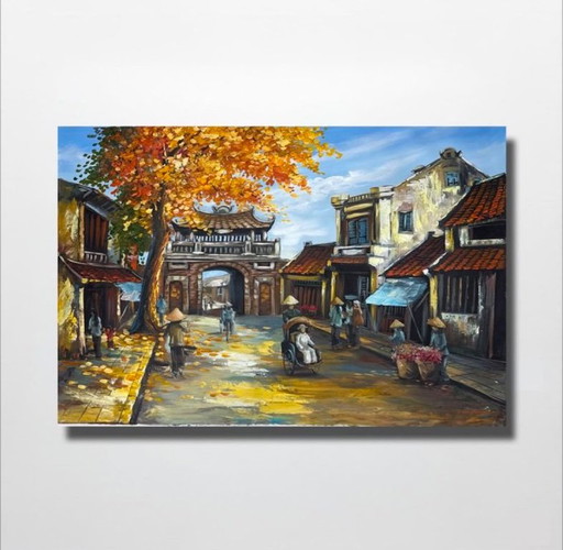 Whispers of the Imperial City (2026) – schilderijen tekeningen, Canvas (photo 2 of 12)