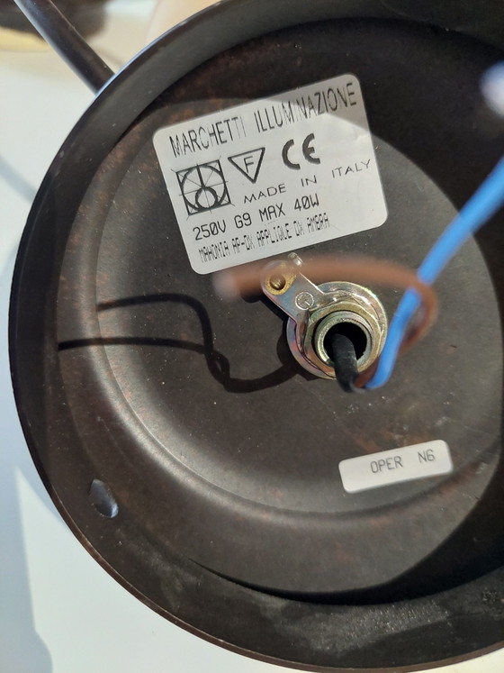 Image 1 of 2 Marchetti Mid Century Wall Lamps 