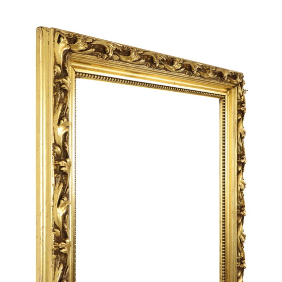 Image 1 of Antieke Barok Stijl Lijst Bladgoud
