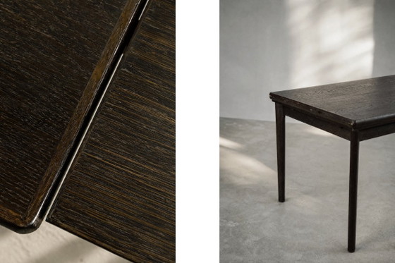 Vintage Mid-Century Danish Modern Oak Wood Folding Dining Table from Am Møbler, 1960s (photo 6 of 21)
