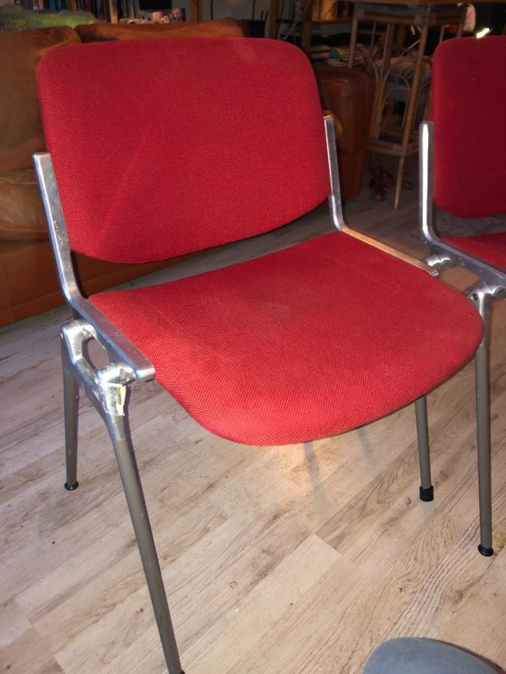 Image 1 of 4 chaises Castelli DSC 106 de 1973