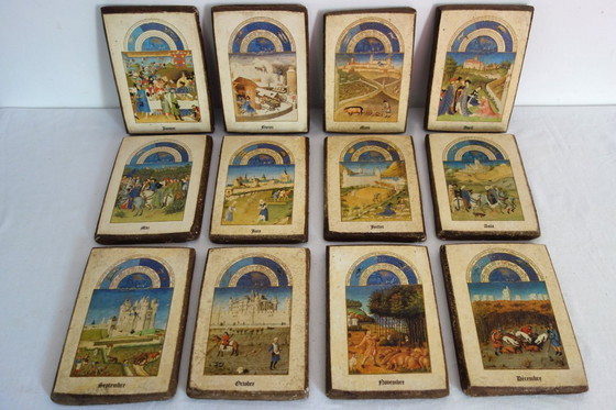 Image 1 of Curiosity: 12 calendar paintings from the Très Riches Heures of the Duc de Berry