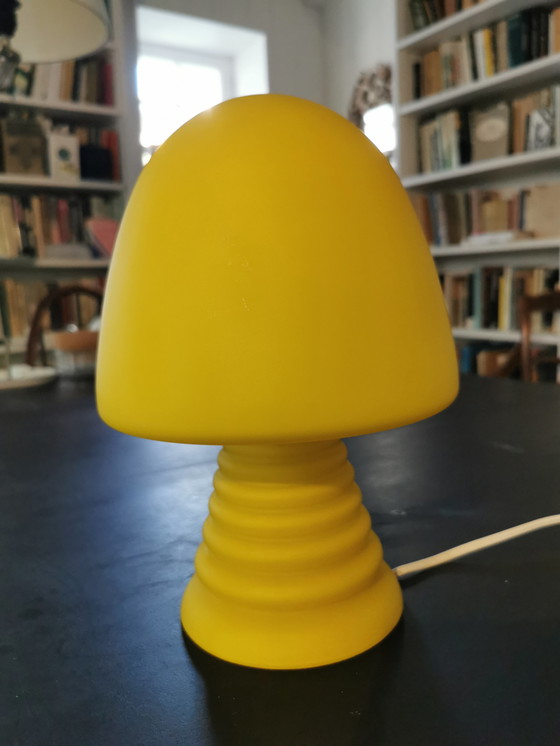 Image 1 of Murano mushroom lamp Danish design