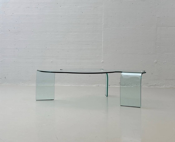 Image 1 of Raro tavolino in vetro di FIAM, Italia, anni '80