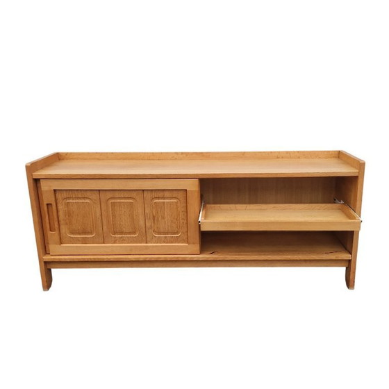 Image 1 of Vintage dressoir in licht eikenhout, Guillerme en Chambron