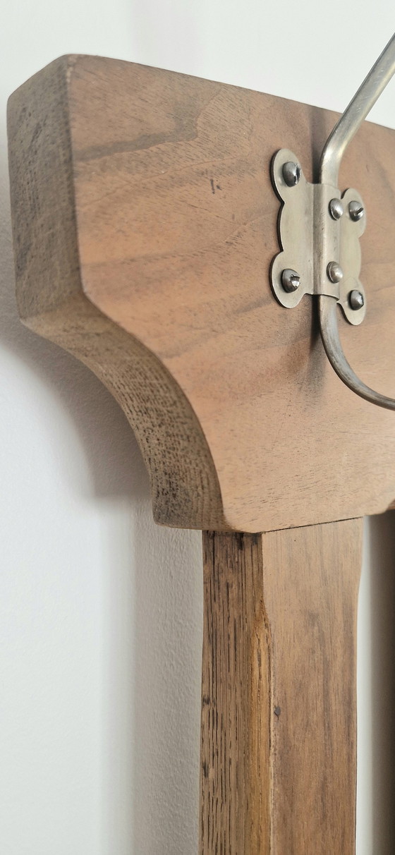 Image 1 of Art Deco entreehal - Periode jaren 40 - Hout en metaal