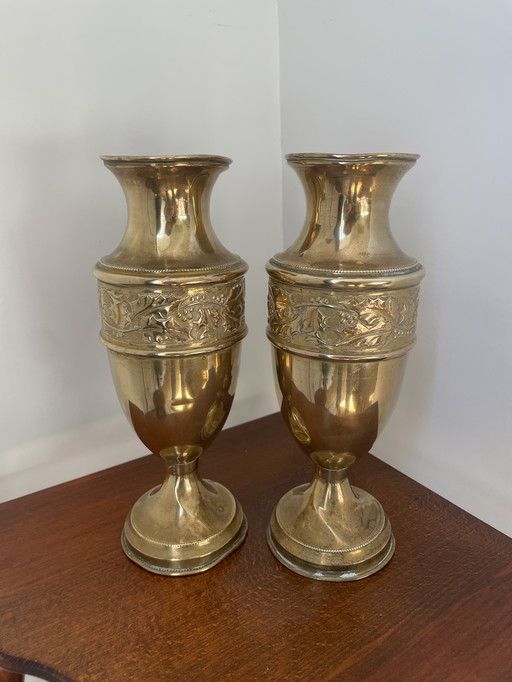 Paar Deense Art Deco vazen 1920