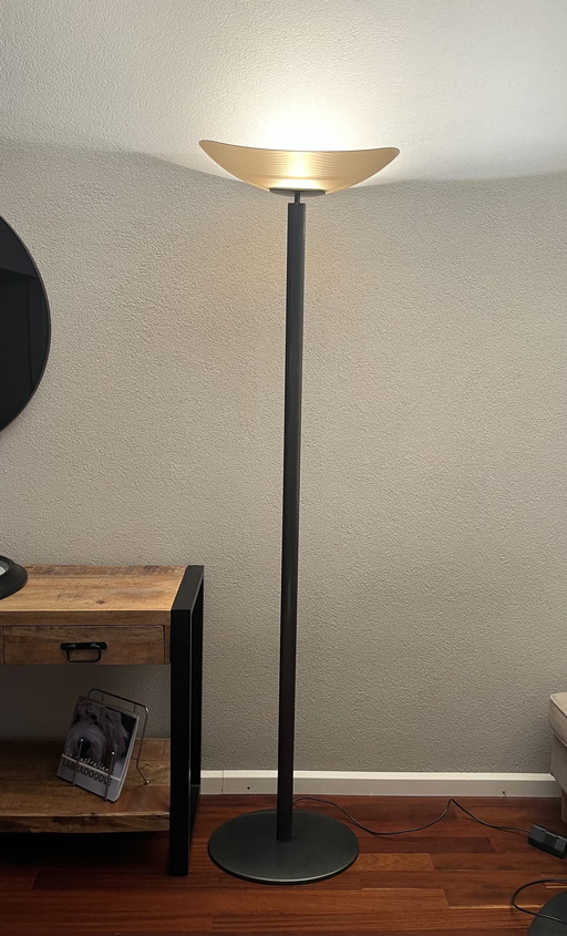 Original Artemide Tebe uplighter, floor lamp designed by Ernesto Gismondi