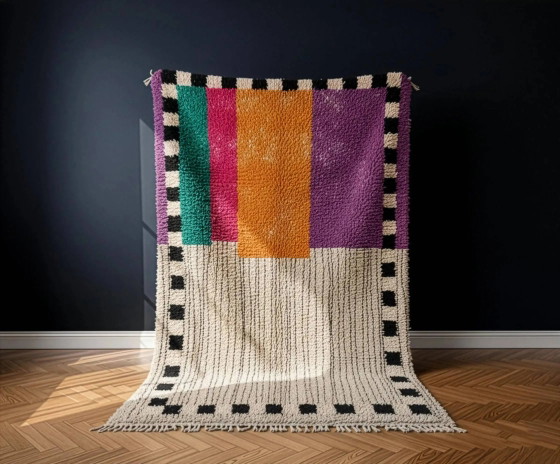Grande tappeto berbero fatto a mano 2.5 x 1.5 m – Tappeti, Wool (photo 10 of 10)