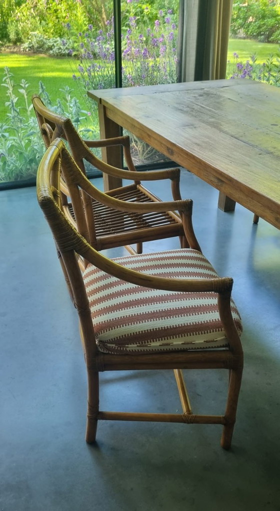 Image 1 of Vintage Rotan Stoel / Armchair