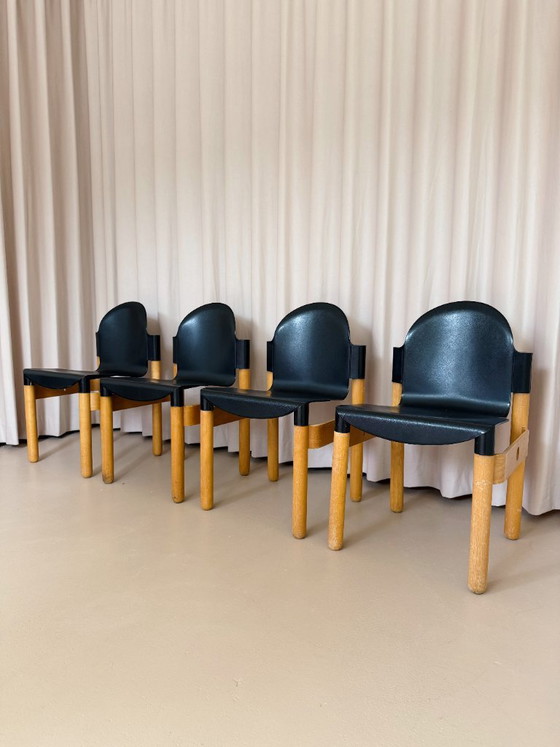 Vintage Thonet Flex 2000 Gerd Lange Chairs – Dining chairs, Plastic, Wood (photo 3 of 14)