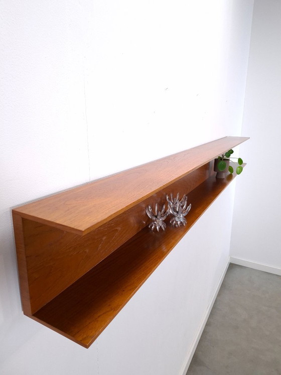 Image 1 of XL wandplank Walter Wirz Wilhelm Renz 240 cm, Wall Shelf