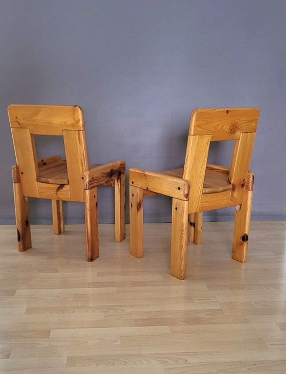 Silvio Coppola for Roche Bobois 70", Dining chairs, Wood, Transparent (photo 5 of 6)