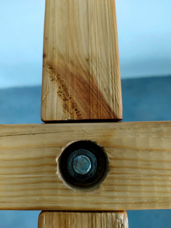 Image 1 of Vintage Design Houten Kapstok Jaren 70