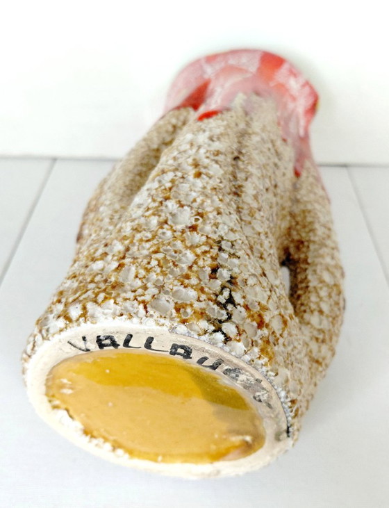 Vase Vallauris Fat Lava, Céramique Française Organique Années 60 – Ceramic (photo 13 of 15)