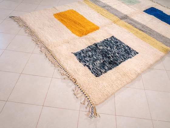 Image 1 of Alfombra Beni Ouraine tejida a mano, tradicionalmente de 150/250 cm.