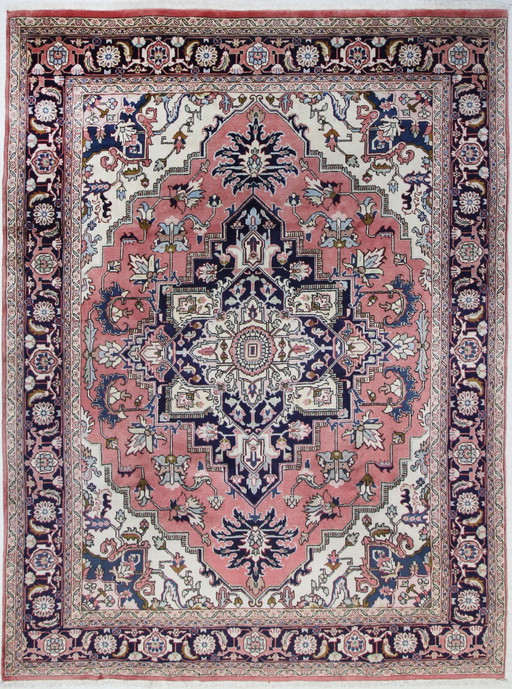 Original hand-knotted Persian carpet Heriz 340 x 248 cm