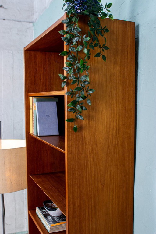 Vintage bookcase, highboard, sideboard, teak, Hundevad Danish