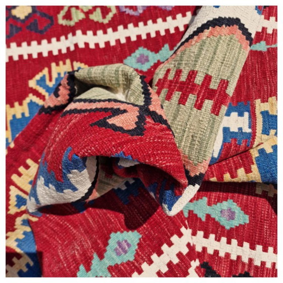 Handwoven Maimana Kilim Rug | Traditional Wool Flatweave | 150 × 203 cm (59 × 80 in) – Rugs & carpets (photo 7 of 7)