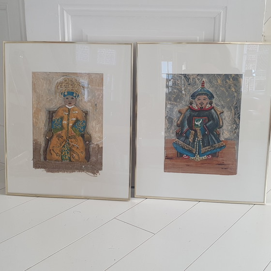Image 1 of 2 pictures including frames, self-made