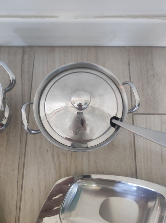 Set Alessi – Tischdekoration, Metall (photo 12 of 15)